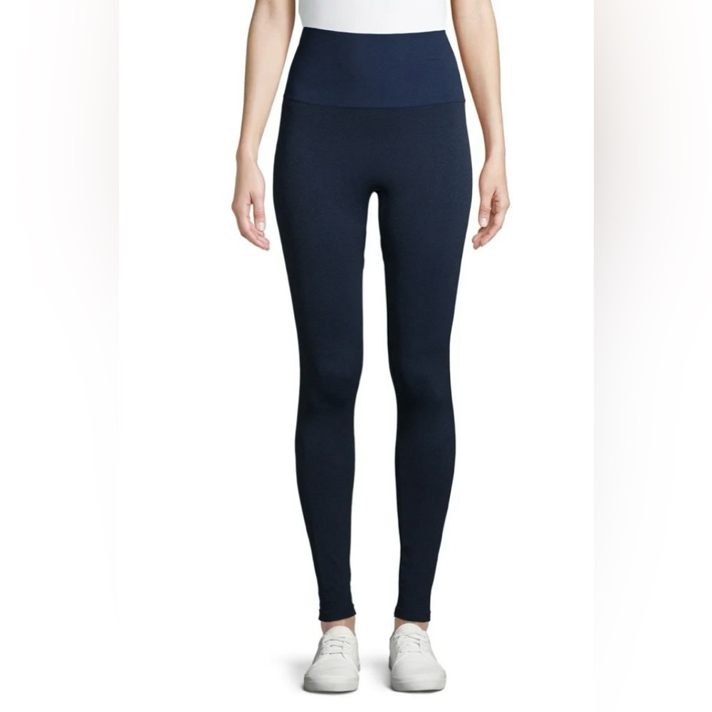 Warner's Blue High-Waisted Leggings!‎